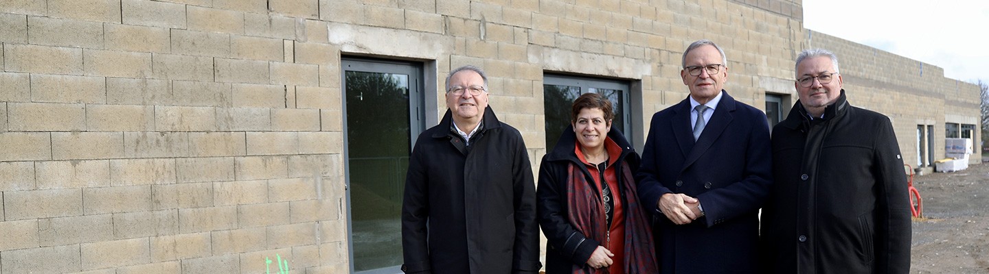 Chantier du groupe scolaire de Terville