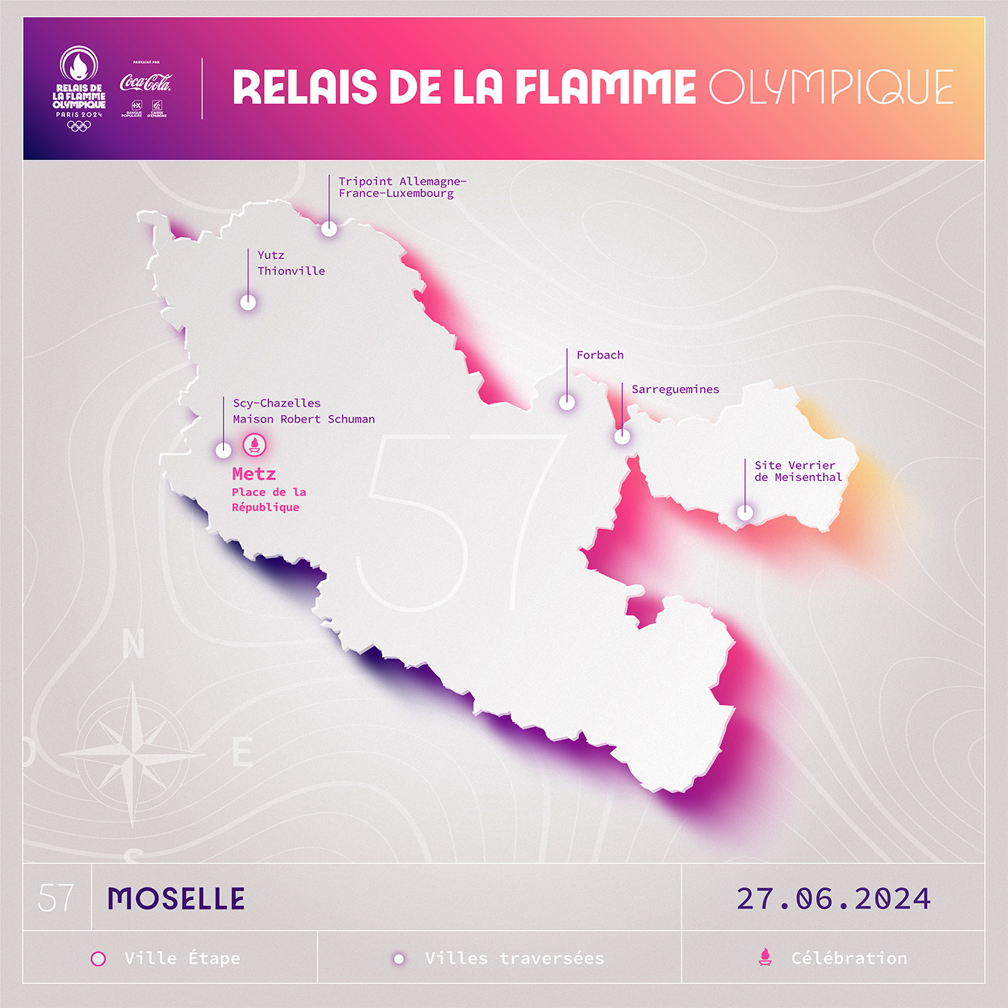Parcours-Relais-Flamme-Olympique-Moselle © Paris 2024