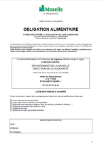 Obligation alimentaire