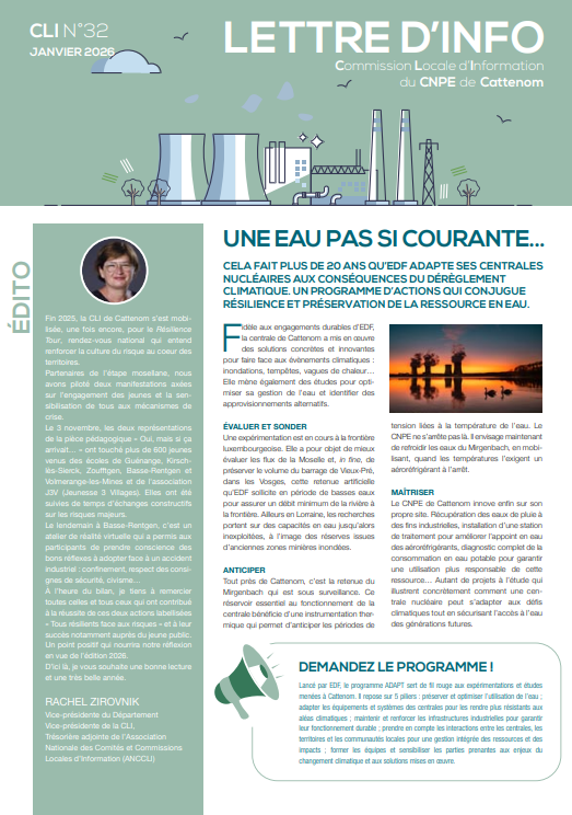 La lettre de la CLI -  n°32 2e semestre 2025