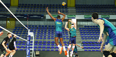 Le volley Brésilien chez lui, en Moselle